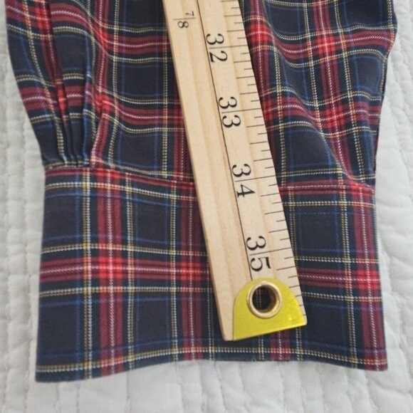 Brooks Brothers 346 Shirt Men's XL Red Black Plaid Old Money Non-Iron EUC LN - Picture 12 of 14